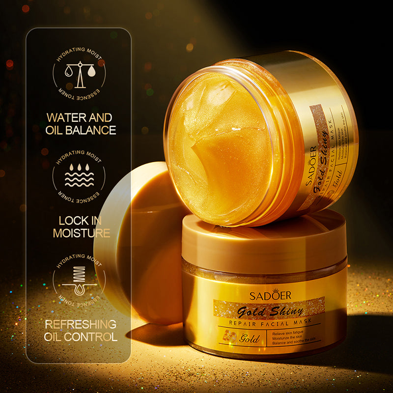 Gold Shiny Repair Facial Mask