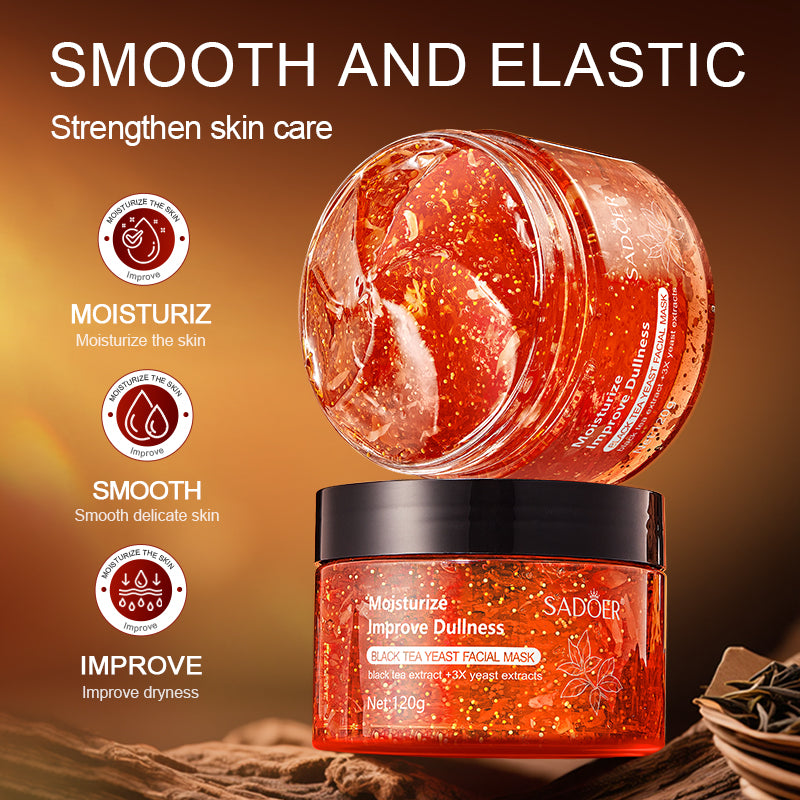 Black Tea Yeast Facial Mask