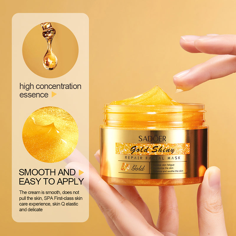 Gold Shiny Repair Facial Mask