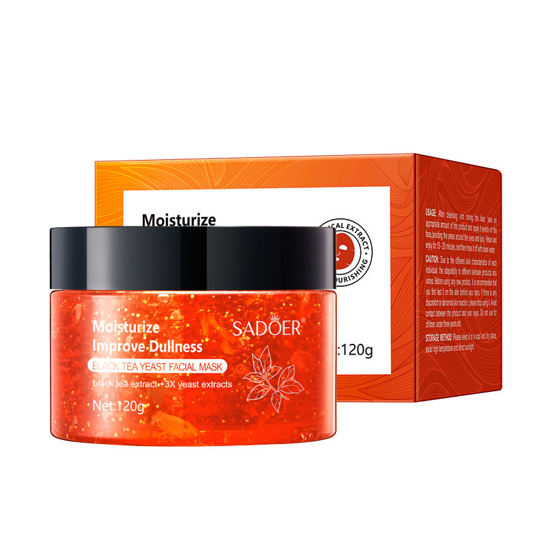 Black Tea Yeast Facial Mask