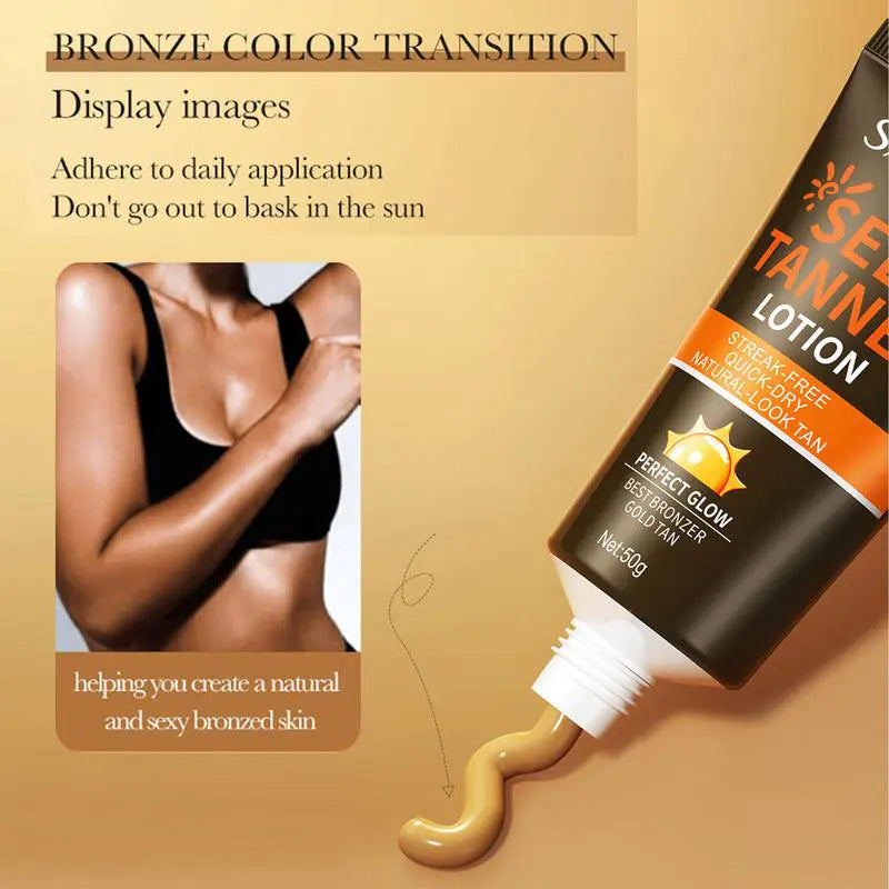 SADOER Moisturizing Self-Tanning Cream and Body Milk
